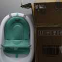 Frida Baby 4-in-1 Grow-with-Me Baby Bathtub, Baby Tub for Newborns to Toddler with Removable Bath Seat & Backrest for Bath Support in Tub