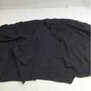 Organic Cotton Black Knit Jersey Fabirc by The Yard Light Weight Cotton t-Shirt Knit Fabric Soft Good for T-Shirt Tank or Underware Vest Baby's Cloth Dust Cover DIY Fabric(Black 1Y)