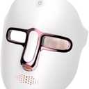 SDKWDH Red Light Therapy for Face, Led Face Mask Light Therapy, AntiAging Infrared Therapy for Wrinkles, Fine Lines, 71 Colors LED Facial Skin Care Mask, Gold