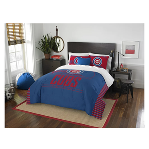 Officially Licensed MLB Full/Queen Grand Slam Comforter & Sham Bedding, Soft & Cozy, Washable, Throws & Bedding, 86" x 86"