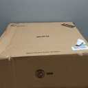 IRIS USA File Box with Lid File Organizer for Letter File w/Organizer-Lid, Plastic Mobile Filing Organizer, Water Resistant Document Box, Portable File Box with Handle, Secure Buckle, Lockable, Black