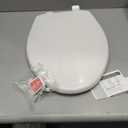 Little2Big Toilet Seat with Built-In Toddler Potty Training Seat, Slow Close, Easy to Install, Made in USA, ELONGATED, White