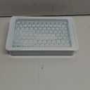 WIBIMEN Mini Ice Cube Trays, Small Tiny Round Pebble Crushed Nugget Ice Trays for Freezer with Lid - Chilling Drinks Coffee Juice(2 Pack/0.55In - Blue)