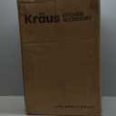 Kraus Garbage Pro Rectangular 13 Gallon Hands-Free Motion Sensor Trash Can Battery Operated in Matte Black Finish with Soft Shut Touchless Lid, KTCS-10MB