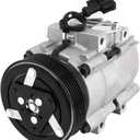 ECCPP A/C Compressor with Clutch 2005-2007 for Ford Escape for Mercury Mariner 2005-2006 for Mazda Tribute 2.3L AC Compressor