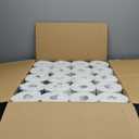 2-Ply Toilet Paper Bulk | Septic safe toilet paper | 40,000 Soft Sheets | 80 Rolls x 500 Sheets Each | Recycled Fiber & Strong Bath Tissue Mega Pack for Home & Commercial Use