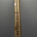 Elegant Double Drapery Rods , 84-120" , Brown