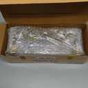 Rely+ 5 Arm Candelabra Taper Candle Holders Decorations Indoor Kitchen Dcor Table Candles Candlestick Candelabra Centerpiece (Gold)