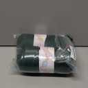 Lpalats 2 Pack T-Shirt Yarn for Crochet - 800 g/260 yds Elastic Fabric T-Shirt Yarn with 1 Crochet Hook (Dark Green)