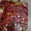 24 Pcs Burgundy/Wine Dark Red Velvet Bows Ornaments for Christmas Tree, Vintage Velvet Christmas Bows Tree Decorations, Indoor Home Decor for Wreath Mantle Gift Wrap Holiday Decor, 3/8'' W, 5 * 7 inch