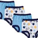 Gerber Baby Boys' Infant Toddler 4 Pack Potty Training Pants Underwear 18 M