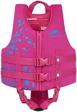 Gogokids Toddler Swim Vest, Kids Floaties – Boys & Girls Buoyancy Jacket, Swimming Aid for Pool & Beach, Fits 6-7 Years / 18-23KG (L)