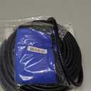 Winunite 65.6ft (20m) Car Door Edge Guards Black  Rubber, No Glue, U-Shaped, Built-in Metal Clips, Fits Most Vehicles, Fade-Resistant, Scratch- and Chip-Resistant  Reduces Dings in Parking Lots (65-3/5Ft)