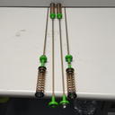 DC97-16350S Washer Suspension Rods (26.4in) - Compatible with Samsung Washer WA50R5200AW, WA45T3400AP, WA41A3000AW - Replaces DC97-16350T, DC97-16350U - Suspension Rods for Sam sung washing machine