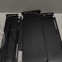 VORA Spice Rack for Countertop, 3 Tier Height-Adjustable Spice Organization for Cabinet, Kitchen Countertop Organizer, Metal Standing Large Seasoning Storage Shelf, Black 16"