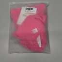 Women's Bodycon Mini Skirt Ruched Mesh Stretch Sexy Skirts (Pink, M)