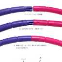 Hoola Hoop for Kids Detachable Exercise Children Hoopa for Sports & Playing (Multicolour)