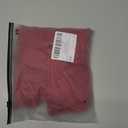 MakeMeChic Women's Bow Decor Rib Knit Top Cut Out Tee Shirt Tie Front Long Sleeve Slim Fitted Crop Tops (Red, M)