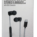 Acoustix Premium Sound Wired Stereo Earbuds with USB-C 