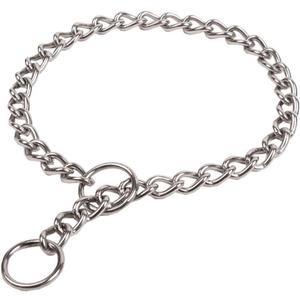SGODA Chain Dog Training Choke Collar, 20 in, 2.5 mm