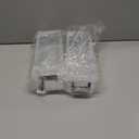 2 Packs Extra Long Pencil Box Large Capacity Pencil Case Clear Plastic Storage Container Long Paint Brush Storage Box Plastic Pencil Holder with Latching Lids