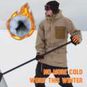 AIGEVTURE Waterproof Winter Work Gloves Men,Cold Weather Insulated Work Gloves Thermal Liner Superior Grip Latex Coating Warm for Outdoor Small (Orange)
