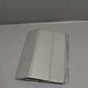 aoub Hybrid Case for iPad (A16) 10th Generation 11/10.9inch 2025/2022 with Pencil Holder, Crystal Clear Hard Back Shell with Shockproof Cover, Anti-Yellow, Auto Sleep/Wake, White