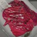 Spooktacular Creations Halloween Child Girl Pink Cowgirl Costume, Kids 70s 80s Hippie Disco Outfits with Hat Handbag Scarf Earrings Sunglasses for Holiday Dress Up Cosplay Party, Large