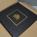 KANARS Whiskey Glasses Set of 4, 10 Oz Crystal Old Fashioned Cocktail Glass in Gift Box, Twisted Lowball Bourbon Tumbler for Scotch Whisky Cognac, Rock Barware for Men Gift Christmas