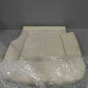 Driver Side Bottom Replacement Foam Cushion Pad Seat Cover Black Fit for Ford F250 F350 F450 F550 Lariat, XLT with Leather, FX4, Single-Cab, Quad-Cab & Crew-Cab 2017 2018 2019 2020 2021 2022