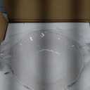 Cream 12pcs Beaded 100% Melamine Dinnerware Set, Elegant Scalloped Edge Durable & Shatterproof Outdoor Dining Set,Unbreakable Plates & Bowls Set for Indoor/Outdoor Use, Dishwasher Safe