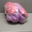 JQinHome Full Size Pink Purple Comforter Set, 6 Piece Bed in A Bag 3D Colorful Bedding Set for Girls Women(1 Comforter,2 Pillowcases,1 Flat Sheet,1 Fitted Sheet,1 Cushion Cover)