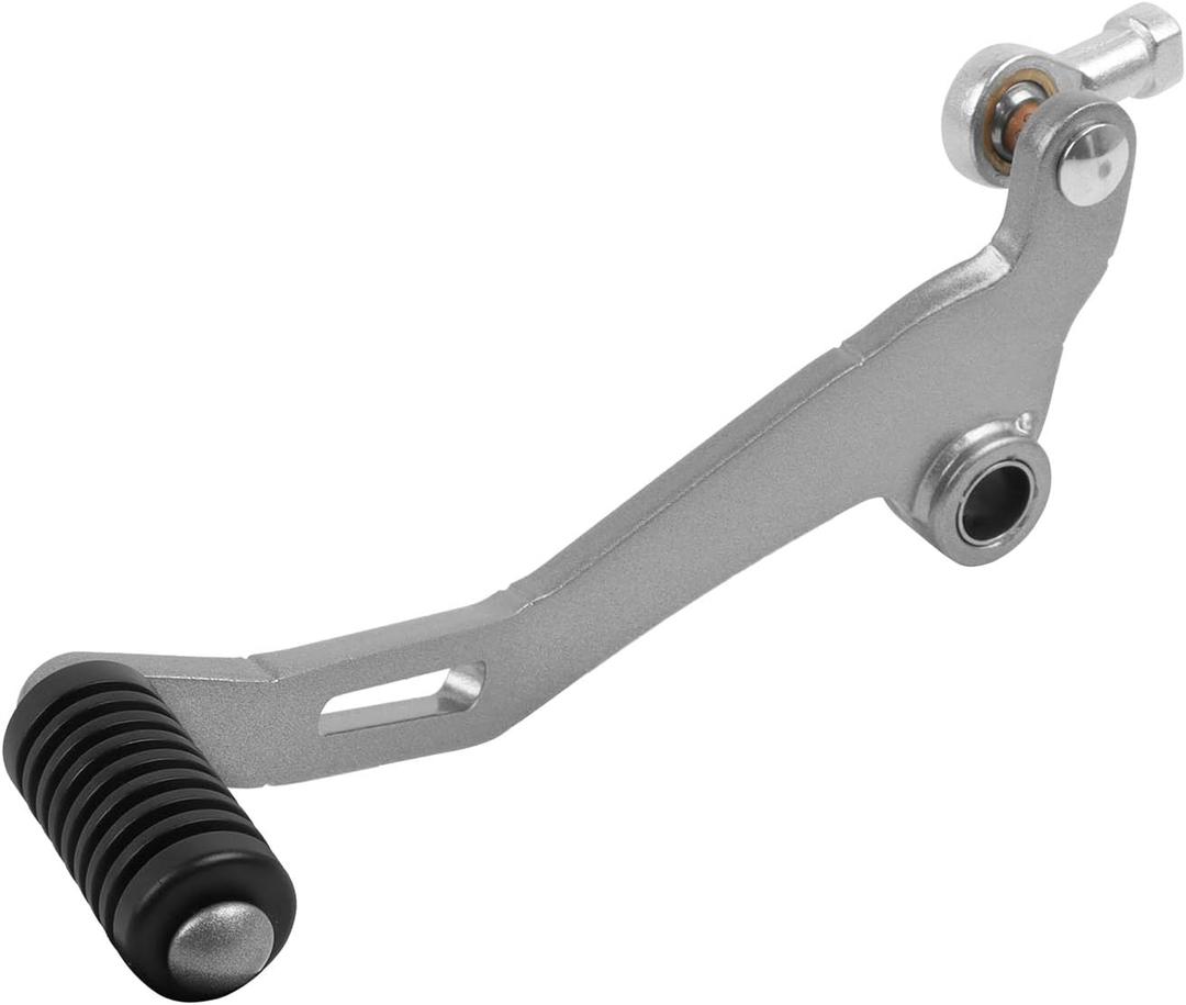 Motorcycle Gear Shifter Shift Lever Pedal Replacement for Kawasaki Ninja 650 2017-2026 Ninja 650 ABS 2017-2025 Z650 17-22 Z650 ABS 19-23 Z650RS 2022-2025 CNC Aluminum Gear Shift Lever(sliver)