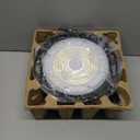 CINOTON UFO LED High Bay Light, 160W/120W/80W Switchable, AC100-277V LED Shop Lights with US Plug, 24000LM Dimmable 0-10V Commercial Bay Lighting for Garage Workshop 5000K Daylight-UL Listed, 4 Pack