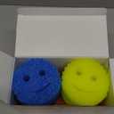 Scrub Sponge Muilt Color 8 Sponge 1 Sponge Holder