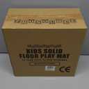 ProSource Foam Puzzle Floor Play Mat for Kids and Babies with Solid Colors, 36 or 16 Interlocking Tiles with Borders, Assorted