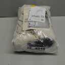 Black Out 96 Inch Long Boho Curtains 2 Panel Set, Farmhouse Curtains for Living Room Darkening/Thermal/Noise Reduction Textured Flax Linen Drape 8ft Hook&Ring Included Birch Off White 50"x96"