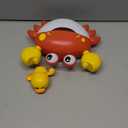 Baby Bath Toys for Toddlers, Crab Bath Bubble Maker with 12 Songs, 3 Pack Wind-up Pool Toys for Kid, Bathtub Toys As Birthday Gift for Boys Girls