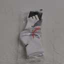 adidas Superlite Performance High Quarter Running Socks M, White/Black/Lucid Red