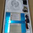 Anet A8 3D Printer, Self-Assembly 0.4mm Nozzle Aluminium Alloy Hotbed 2004 LCD Desktop 3D Printer Reprap i3 with Tools, 8G SD Card, 10m Filaments