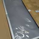 MorningRo Silver Snap Poster Frame 40 x 24 Inch Heavy Duty Aluminum with Clear Gloss Overlay with Mounting Hardware Includes 4 Mounting Screws and Drywall Anchors