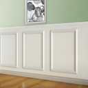 3 Set Peel and Stick Wall Molding Kit, Premade Self Adhesive Wainscoting Panels,Ready to Assemble Accent Molding Trim for Interior Wall Moulding Decor (24x32in)