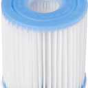 Intex 29007E Type H Pool Filter Cartridge Filter Pumps – Easy-to-Clean – Dacron Paper – Efficient Filtration – Single Pack 4 pcs