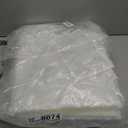 Shoe Storage, 12 Pack Shoe Organizer for Closet, Shoe Boxes Clear Plastic Stackable Shoe Containers with Lids for Size 10 (Large, White)