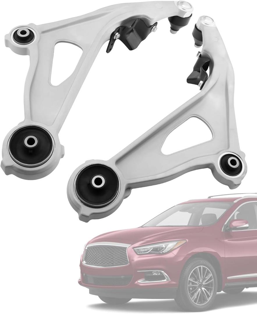 Front Lower Control Arm(Pair), Compatible with 2013-2019 Nissan Pathfinder