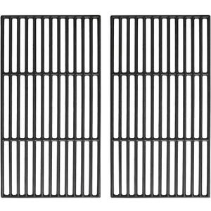 SafBbcue Cooking Grates for Camp Chef PG24 DLX SE24 PG24XT SG24 Pellet Grill and Traeger Pro 22 575 Lil' Tex Elite Pellet Grill Grids -Cast Iron