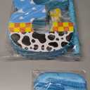 16 Inch Number 3 White Cloud Pinata with 16 Inch Piñata Stick Blindfold Confetti for Boy Girl Kids 3rd Birthday Party Decorations(3rd)