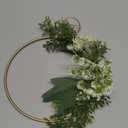 Spring Floral Half Wreath
