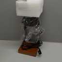 Electric Candle Warmer Lamp with Timer: Candle Warmer Lamp Adjustable Height for All Size Jar Candles, Dimmable Candle Warmer Light with 2 Bulbs for Bedroom Home Decor, Gifts for Women, Black