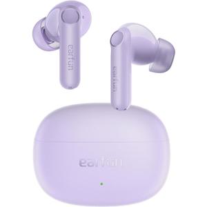 EarFun Air Life Wireless Earbuds, 12mm Driver with Deep Bass, Bluetooth 5.4 in-Ear Earbuds, 4 Mics AI ENC Call, 35H Playtime, 30 Preset EQs Via App, Comfortable Fit, Fast Charging, IPX5, Violet